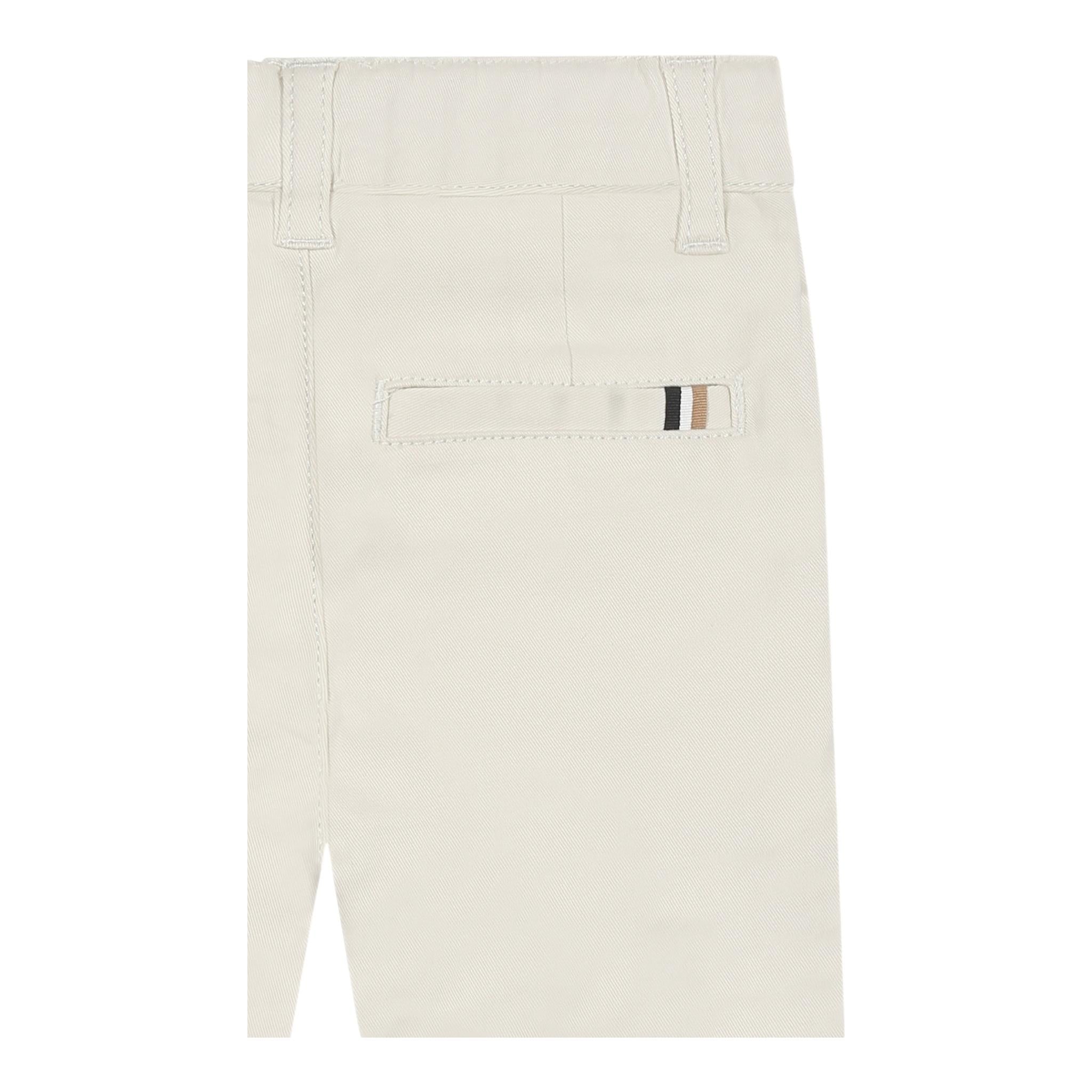 Boss Pantalone Tinta Unita con Girovita Regolabile per Neonato J52077X BEIGE BOSS 