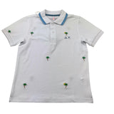 Sun68 Polo Mezza Manica Tinta Unita per Bambino CPA35328 BIANCO SUN68 