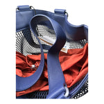 K-Way Borsa Tinta Unita Traforata per Bambina K7137LW BLU K-WAY 