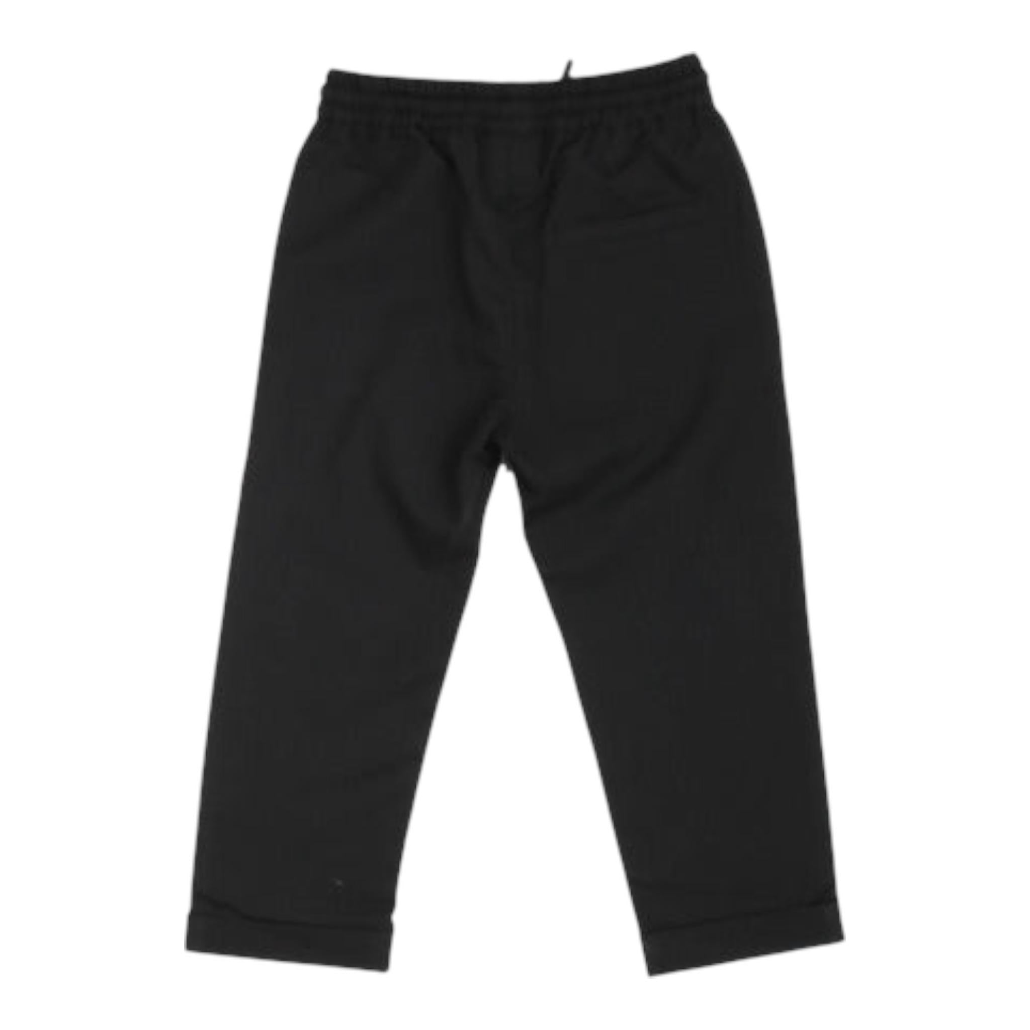 John Richmond Pantalone Tinta Unita con Elastico In Vita E Logo per Neonato RIA23083PAN NERO JOHN RICHMOND 