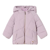 MAYORAL giubbino tinta unita con zip e cappuccio Lilla per Bambina 2482J LILLA MAYORAL 