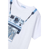 Mayoral T-Shirt Girocollo Tinta Unita per Bambino 3044 BIANCO MAYORAL 