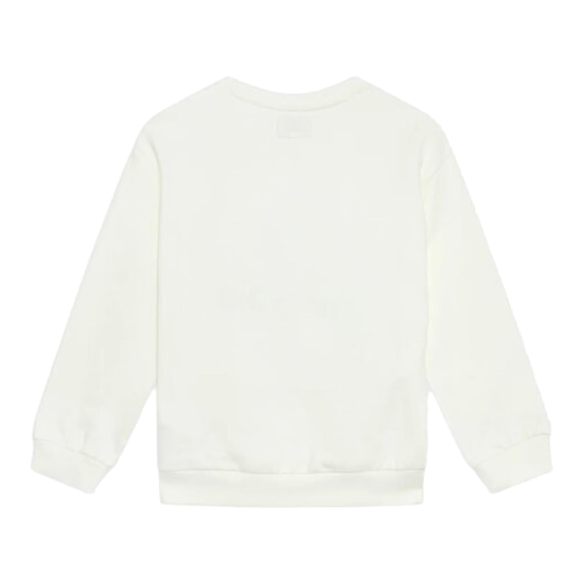 GUESS felpa tinta unita girocollo con stampa Bianco per Neonato N4BI0I3Z14 BIANCO GUESS 