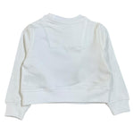Aeronautica Militare Felpa Chiusa Girocollo Tinta Unita con Stampa Logo per Bambino 251FE0027AJ BIANCO AERONAUTICA MILITARE 