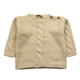 WEDOBLE maglia girocollo tinta unita con ricami Panna per Neonato I2404301 PANNA WEDOBLE 