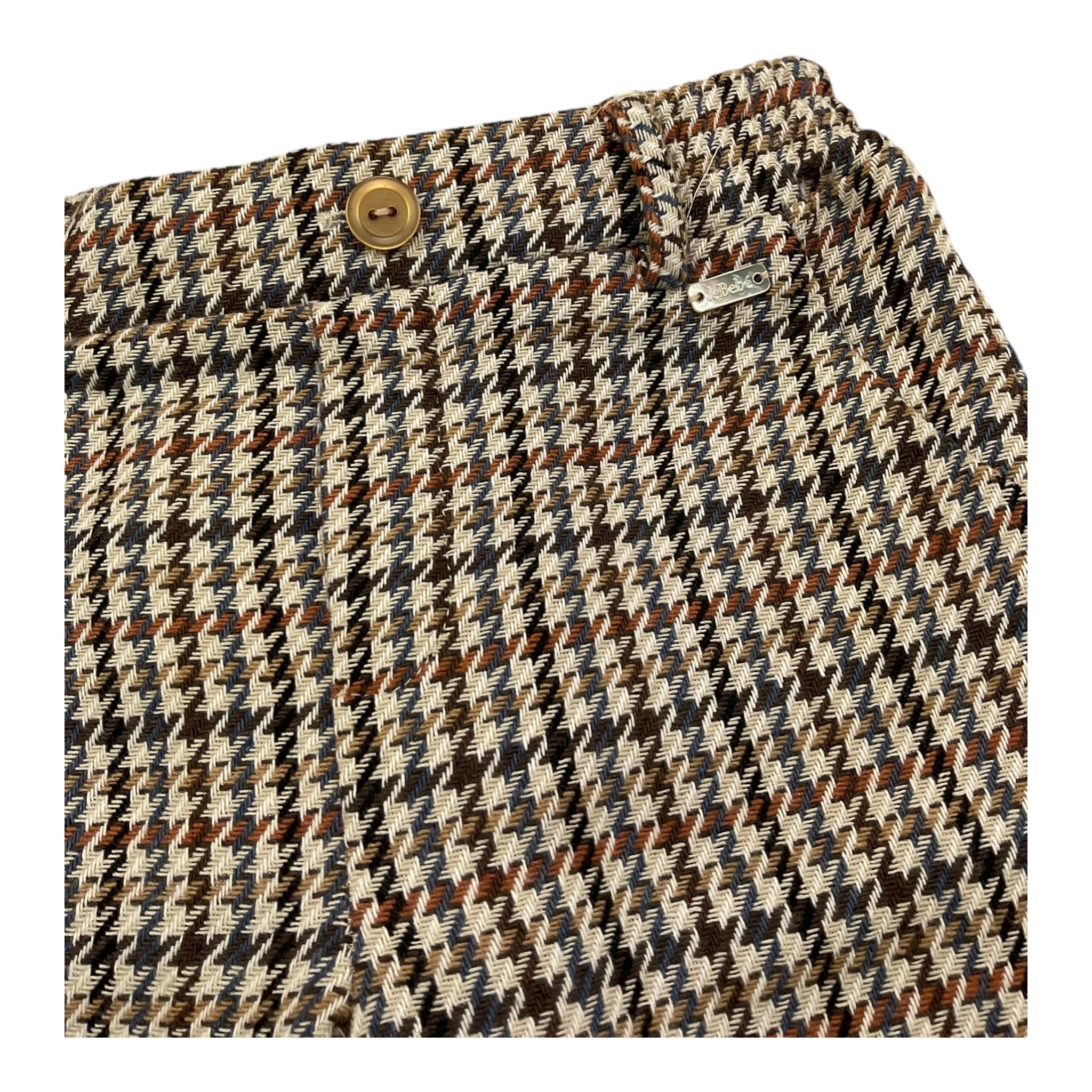 LE BEBE' pantalone tinta unita con microfantasia Beige per Neonato LBB5217 BEIGE LE BEBE' 