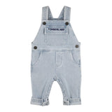 Timberland Salopette In Denim Tinta Unita per Neonato T60395 AZZURRO TIMBERLAND 