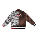 SPRAYGROUND felpa bicolore con fantasia e bottoni Marrone per Bambino SPY679 MARRONE SPRAYGROUND 