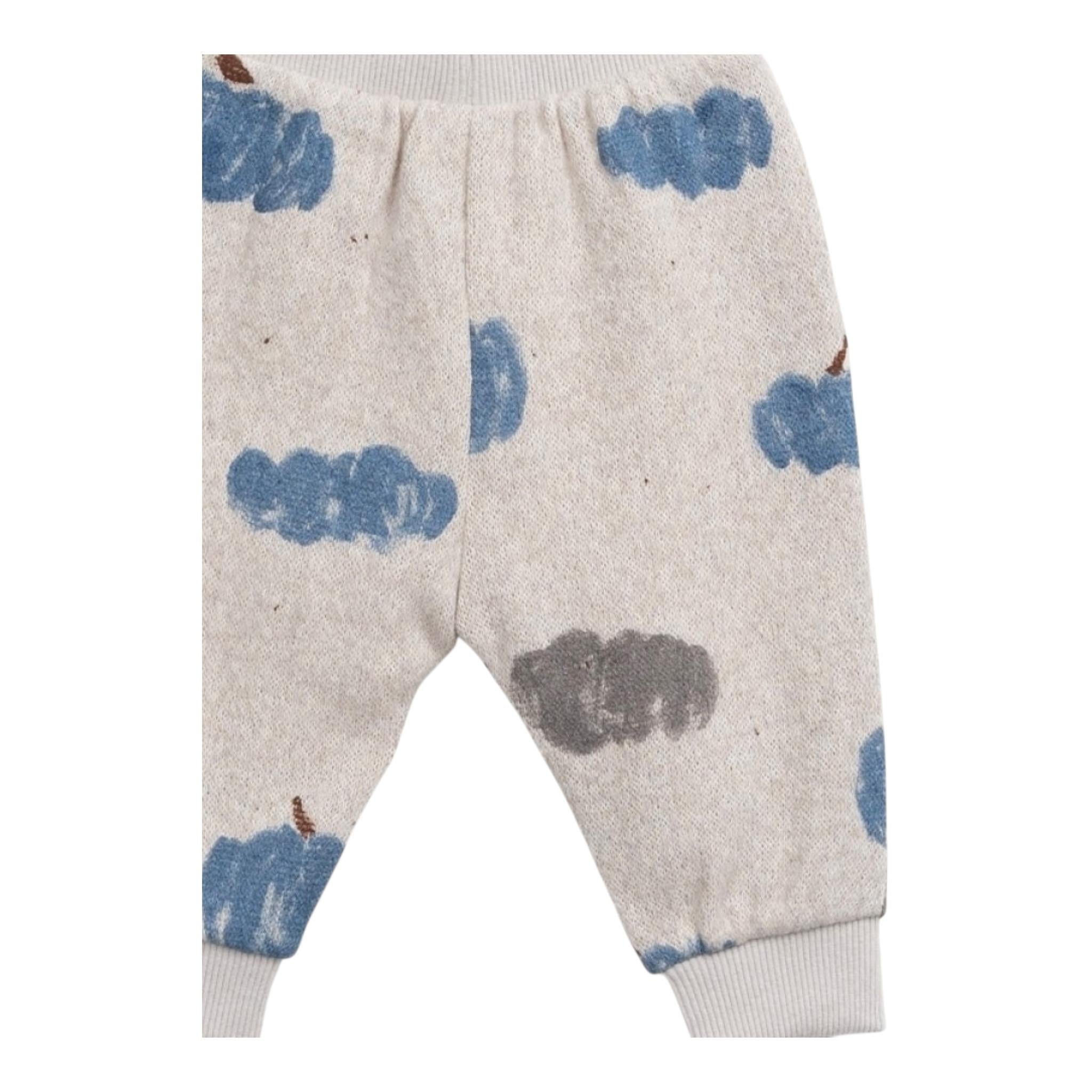 PLAY UP pantalone tinta unita con fantasia Sabbia per Bambino PA011AP11653 SABBIA PLAY UP 