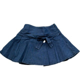 Le Bebe Gonna In Denim Tinta Unita per Neonata LBG6425 BLU LE BEBE 