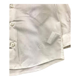 Manuel Ritz Camicia Manica Lunga Tinta Unita Bianco Per Neonato