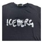 Iceberg T-Shirt Girocollo Tinta Unita con Logo per Bambino TSICE3301J NERO ICEBERG 