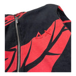 Sun68 Felpa Tinta Unita con Zip E Cappuccio E Stampa per Bambino CPF35325 NERO SUN68 