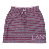 Lanvin Gonna Tinta Unita Con Stampa Viola Per Bambina