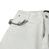 Antony Morato Pantalone tinta unita con Girovita Regolabile Bianco per Bambino MKTR00228X BIANCO ANTONY MORATO 