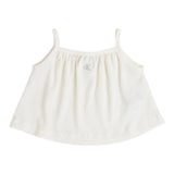 Calvin Klein Top Tinta Unita con Bretelle per Bambina IG0IG02870 PANNA CALVIN KLEIN 