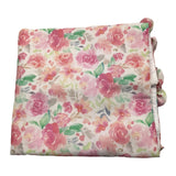 Marlu' Coperta Stampa Fantaisa Floreale Bianco Per Neonata