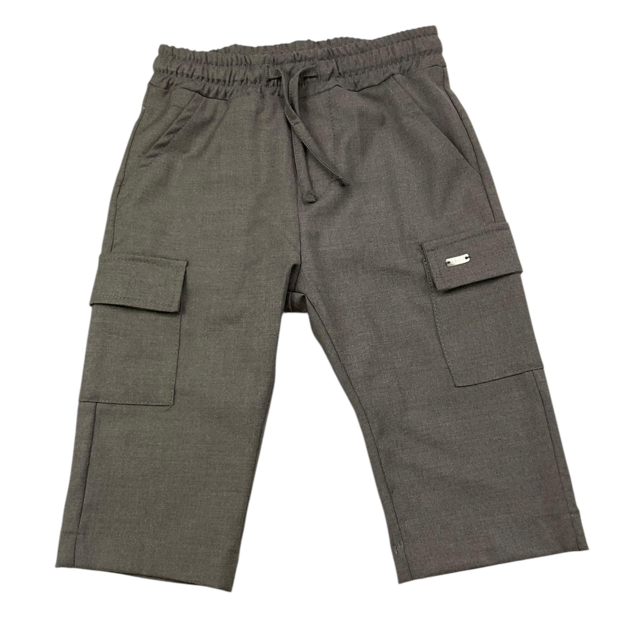 LE BEBE' pantalone tinta unita con elastico in vita Grigio per Neonato LBB5162 GRIGIO LE BEBE' 