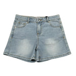 Gaelle Short Tinta Unita In Denim per Bambina 2746SD00314X AZZURRO GAELLE 