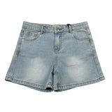 Gaelle Short Tinta Unita In Denim per Bambina 2746SD00314X AZZURRO GAELLE 