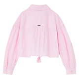 Liu Jo Camicia Manica Lunga Tinta Unita per Bambina GA3153 ROSA LIU JO 