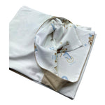 Le Bebe Coperta Tinta Unita con Stampe per Neonato LBB5270 BIANCO LE BEBE 