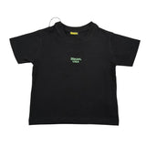 Blauer T-Shirt Girocollo Tinta Unita con Stampa per Neonato 25SBLKH02565 NERO BLAUER 