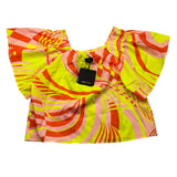 F**K Top Mezza Manica Stampa Fantasia Multicolor Per Bambina