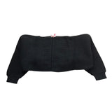 VICOLO maglia modello crop tinta unita Nero per Bambina 3141WY00082 NERO VICOLO 