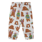 STELLA McCARTNEY pantalone tuta tinta unita con stampe orsi Grigio per Bambino TT6500J GRIGIO STELLA McCARTNEY 