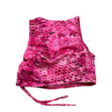 4Giveness Top einfarbig mit Fuchsia-Muster für Mädchen