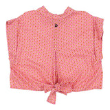 Dixie Camicia Mezza Manica Fantasia Floreale Rosa Per Bambina