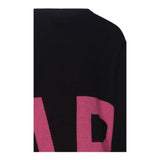 MARC ELLIS abito in maglia girocollo tinta unita con stampa Nero per Bambina JMJMX00111 NERO MARC ELLIS 