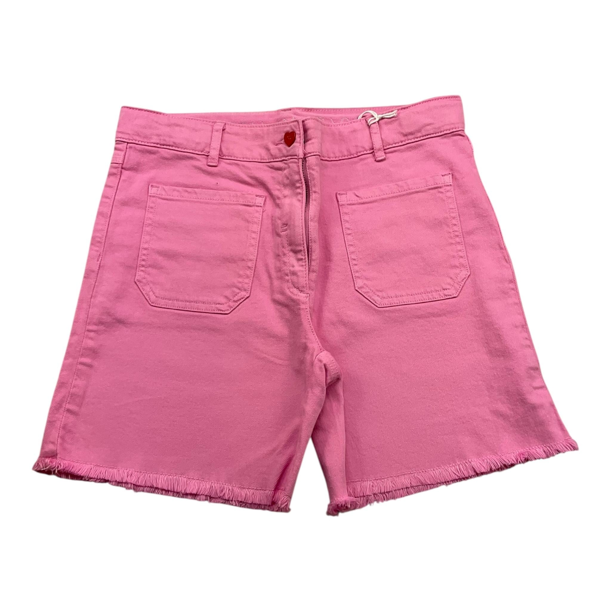 Stella Mccartney Short Tinta Unita con Girovita Regolabile per Bambina TW6B39 ROSA STELLA McCARTNEY 
