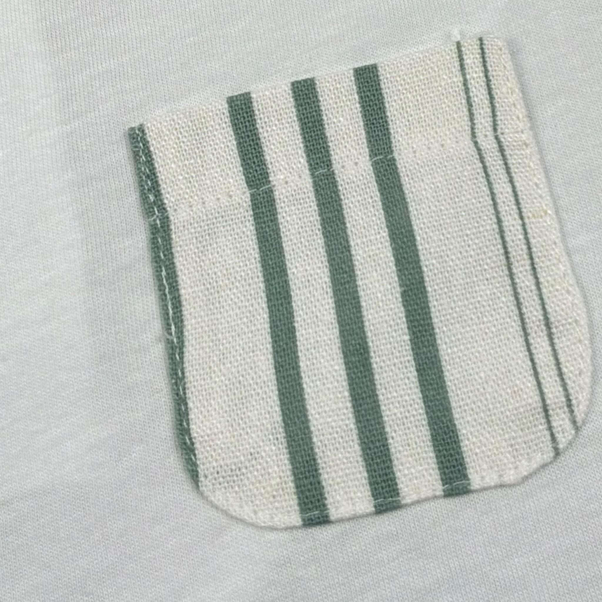 Babyvip T-Shirt Girocollo Tinta Unita con Taschino per Neonato T7708 BIANCO BABYVIP 