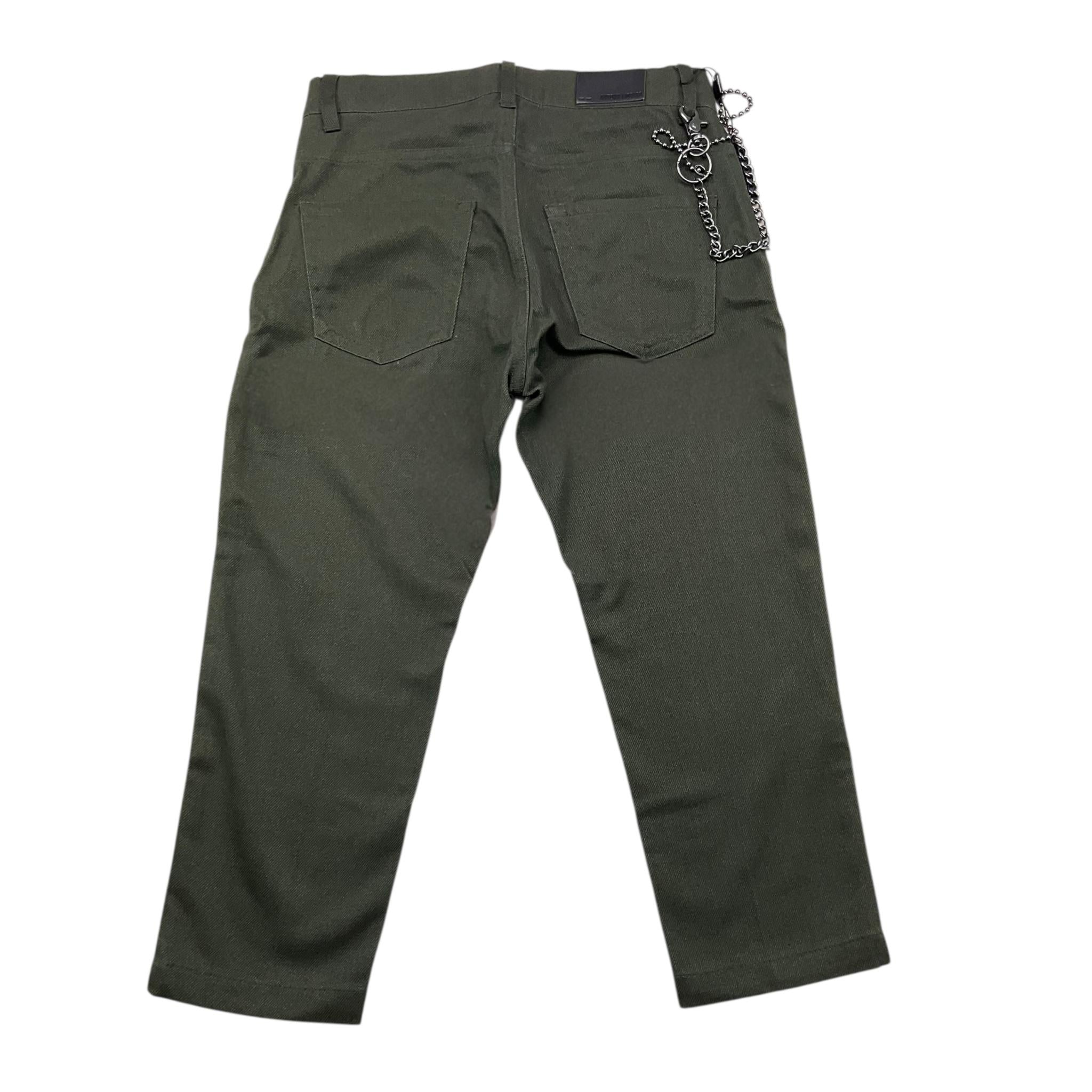 ANTONY MORATO pantalone tinta unita con catena Verde per Bambino TR00232 VERDE ANTONY MORATO 