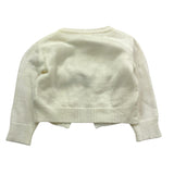 LE BEBE' cardigan tinta unita con applicazioni Bianco per Neonata LBG6106 BIANCO LE BEBE' 
