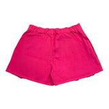 Lu Lu By Miss Grant Einfarbige Shorts mit elastischer Taille Fuchsie für Mädchen