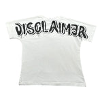 Disclaimer T-Shirt tinta unita con Stampa Bianco per Bambino 23EDK53816 BIANCO DISCLAIMER 