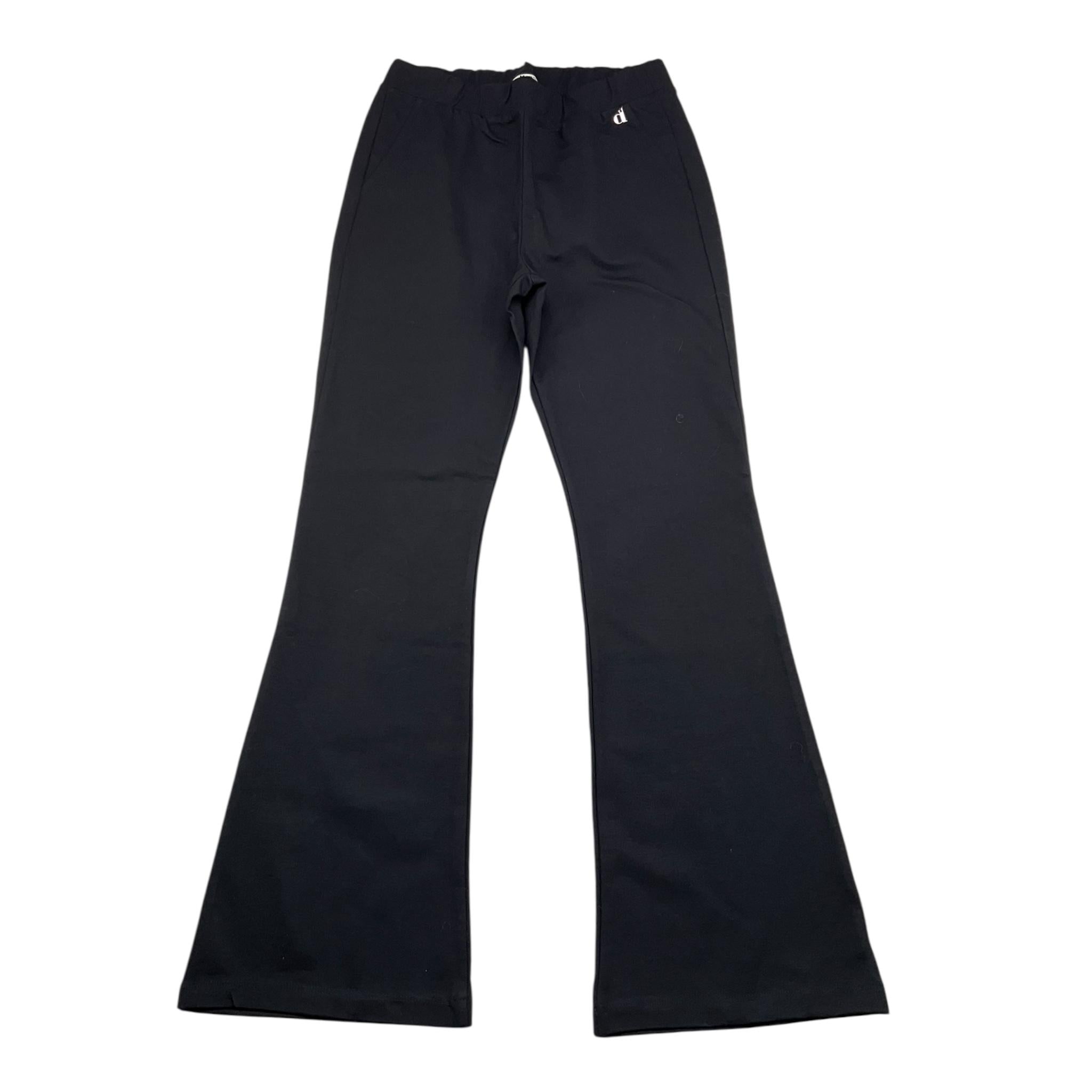DIXIE pantalone tinta unita modello zampa Nero per Bambina PE10172G67 NERO DIXIE 