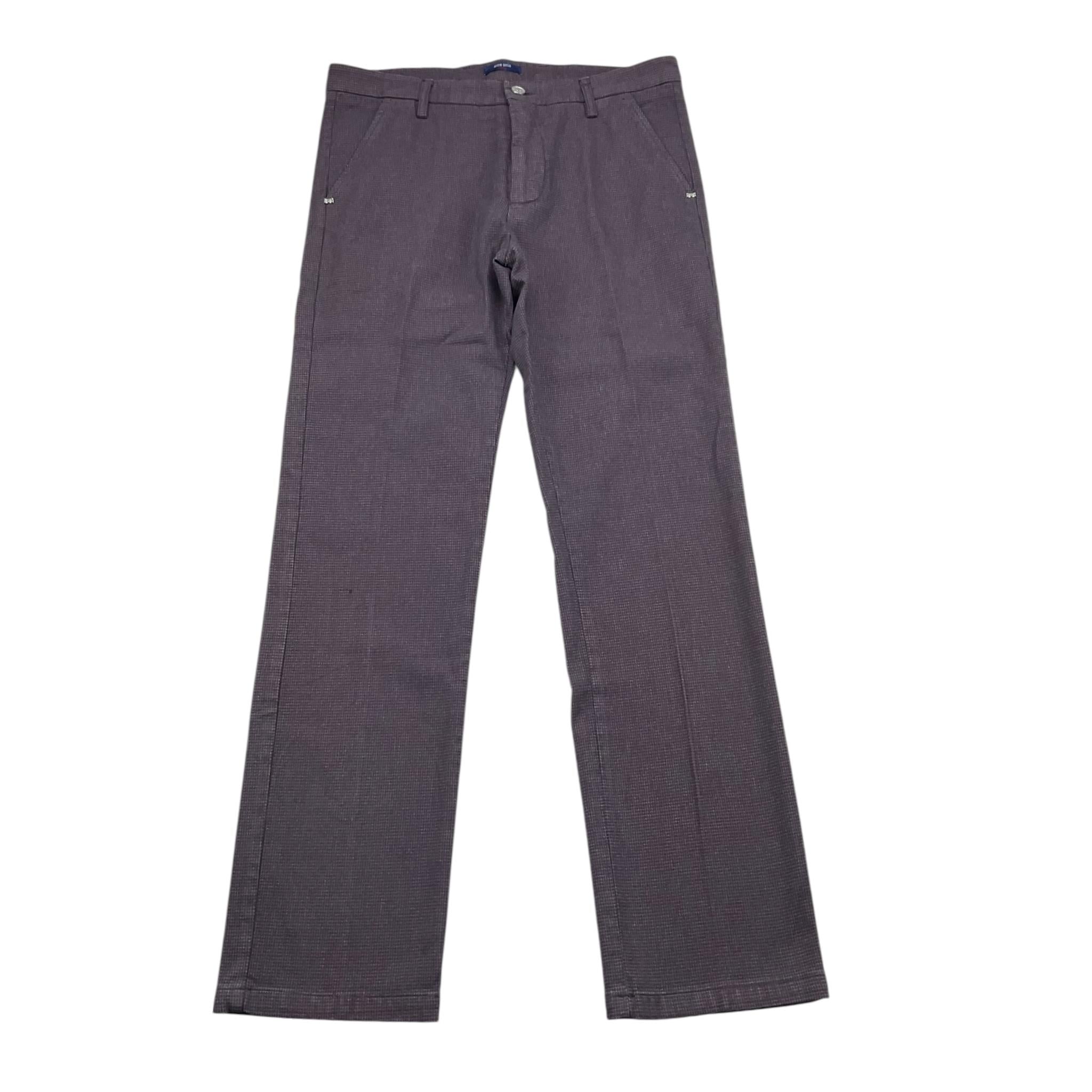 ENTRE AMIS pantalone tinta unita con microfantasia Marrone per Bambino A197188 MARRONE ENTRE AMIS 