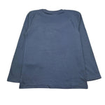 Guess Shirt Girocollo Tinta Unita con Logo per Neonato N5RI17K8HM4X BLU GUESS 