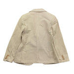 Fay Giacca Tinta Unita con Fantasia A Righe per Bambino FSP64G0078 BEIGE FAY 