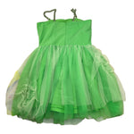 Liu Jo Abito Tinta Unita con Bretelle Catena per Bambina GA5120 VERDE LIU JO 