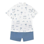 Mayoral Completo 2 Pezzi Polo-Bermuda per Neonato 1657 BIANCO MAYORAL 