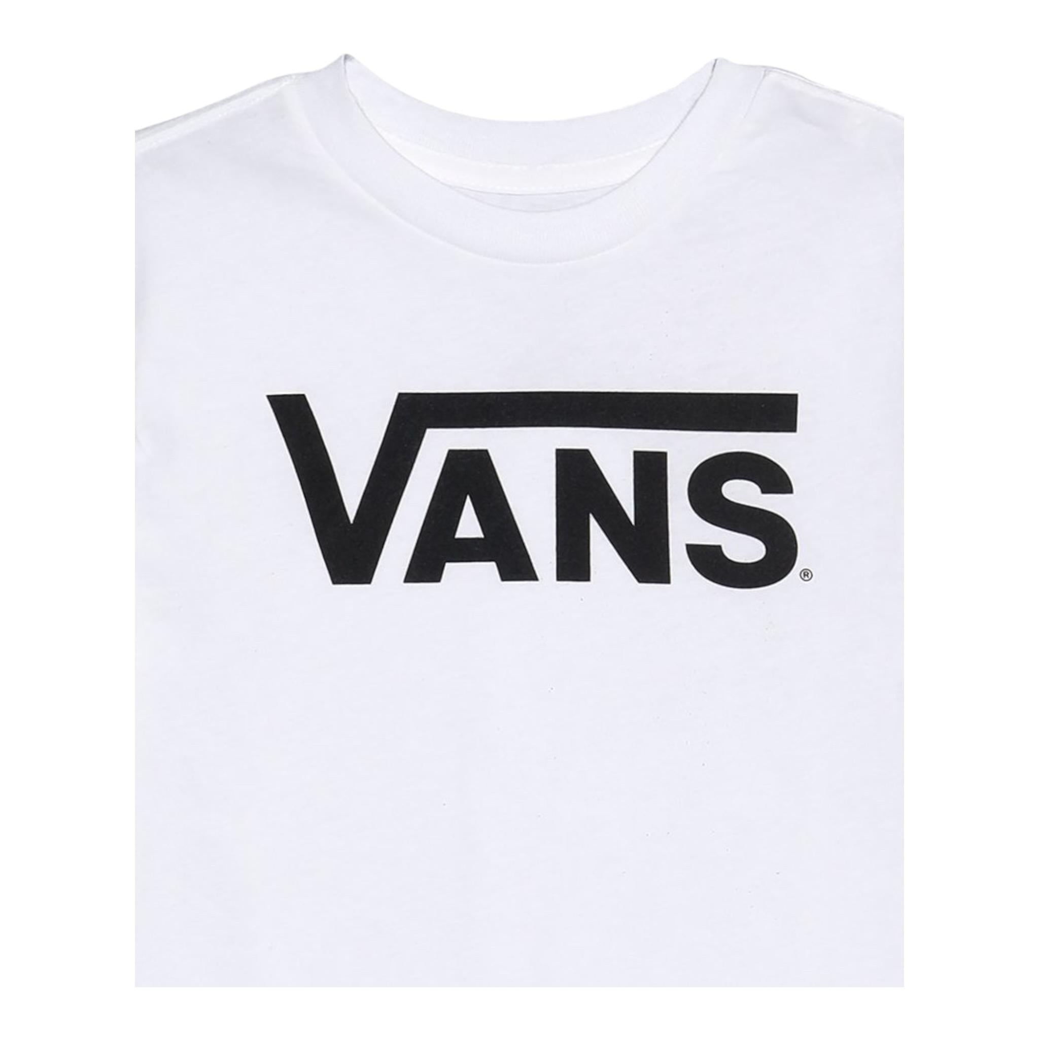 VANS t-shirt girocollo tinta unita con stampa logo Bianco per Neonato VN0A3W76YB2 BIANCO VANS 
