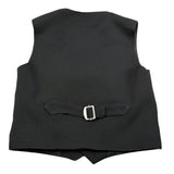 Daniele Alessandrini Gilet Tinta Unita Doppiopetto per Neonato 1296B00046 NERO DANIELE ALESSANDRINI 