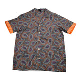 4Giveness Camicia Mezza Manica Tinta Unita con Fantasia per Bambino FGCB4076 NERO 4GIVENESS 