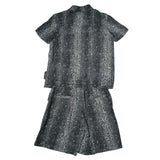 John Richmond Completo 2 Pezzi Camicia-Bermuda per Bambino RBP26159CE NERO JOHN RICHMOND 