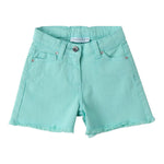 Sarabanda Short tinta unita con Girovita Regolabile Verde Acqua per Bambina 0B222XJ VERDE ACQUA SARABANDA 
